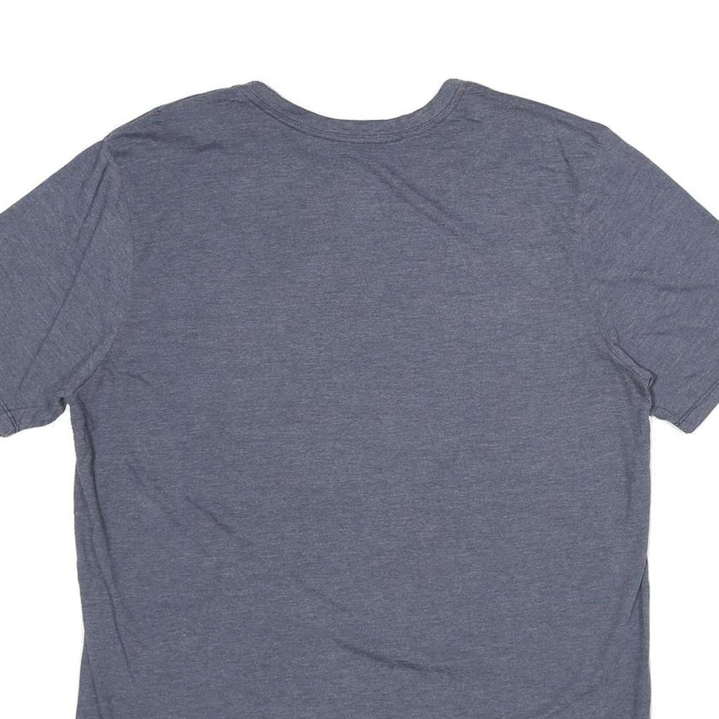 NIKE Mens Blue USA Graphic T-Shirt L Short Sleeve Crew Neck Cotton