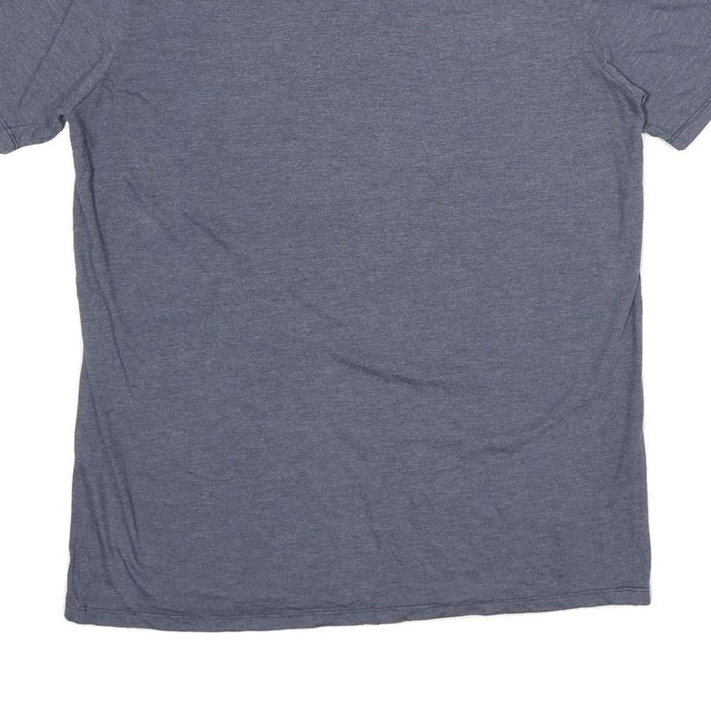 NIKE Mens Blue USA Graphic T-Shirt L Short Sleeve Crew Neck Cotton