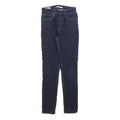 LEVI'S 721 Big E Womens Jeans Blue Slim Skinny Denim Medium W25 L28 High Rise