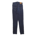 LEVI'S 721 Big E Womens Jeans Blue Slim Skinny Denim Medium W25 L28 High Rise