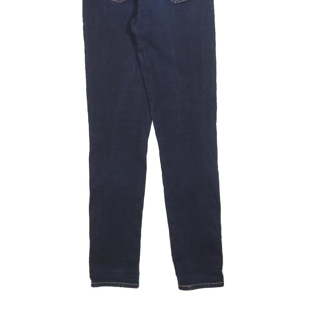 LEVI'S 721 Big E Womens Jeans Blue Slim Skinny Denim Medium W25 L28 High Rise