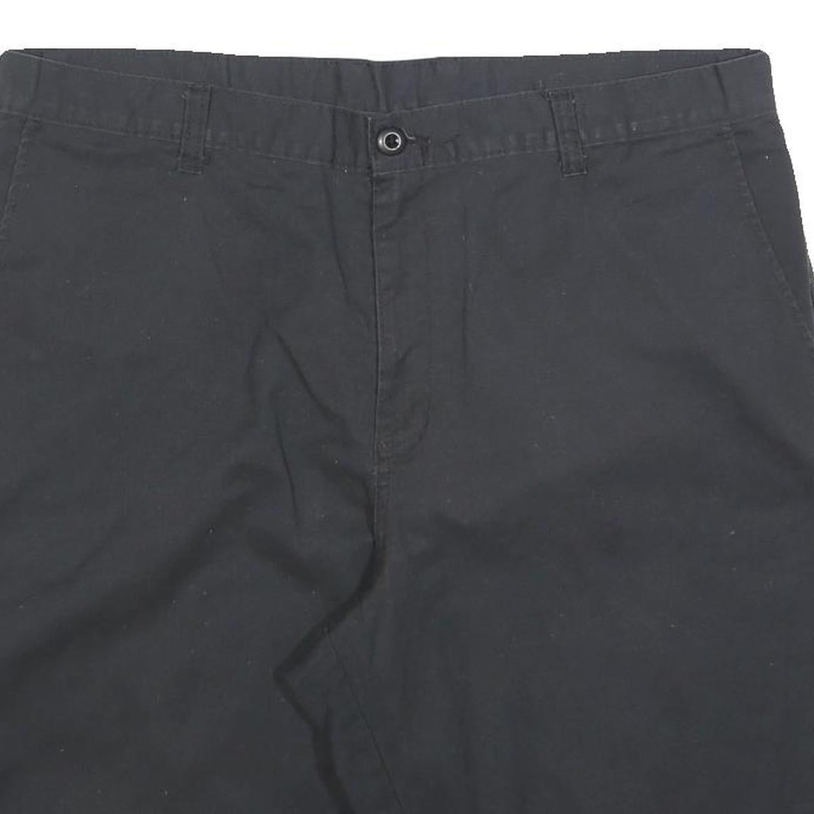 DICKIES Mens Black Casual Shorts XL W38 Workwear Cotton Blend Durable