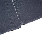TOMMY HILFIGER Womens Regular Fit Blue Jeans Denim W34 L32 Button Closure