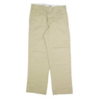 DICKIES Chino Mens Trousers Beige Regular Straight W30 L30