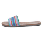 HAVAIANAS Womens Slide Sandals Multicolour Synthetic UK 4.5 Comfortable Beach