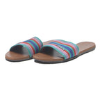 HAVAIANAS Womens Slide Sandals Multicolour Synthetic UK 4.5 Comfortable Beach