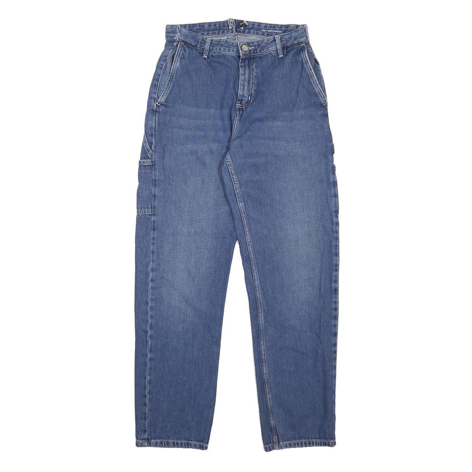 CARHARTT Womens Jeans Blue Slim Boyfriend Denim Medium W27 L29 Casual Denim Jean