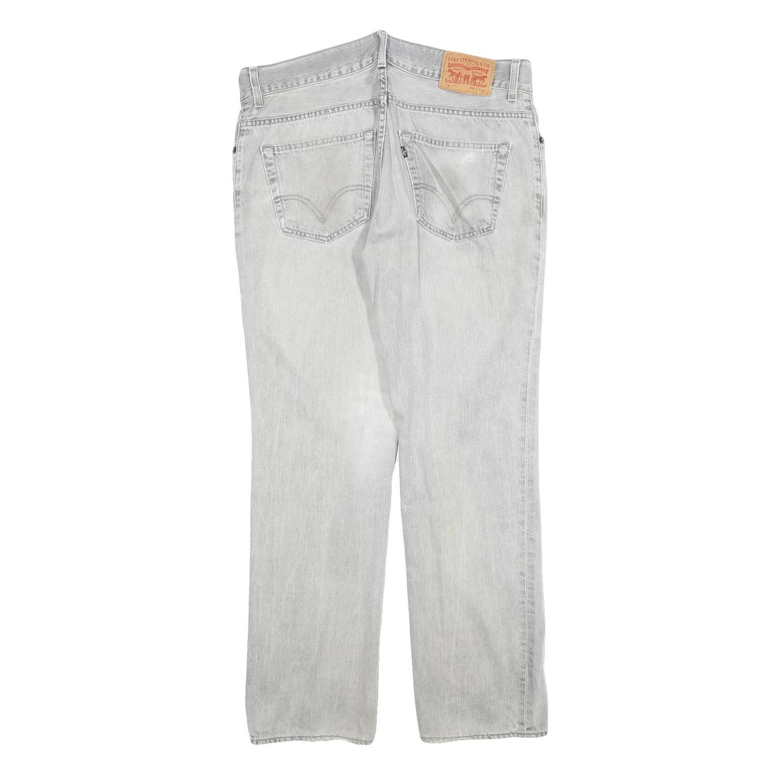 LEVI'S 511 Slim Mens Jeans Light Blue Slim Straight Denim W36 L30 Classic Fit