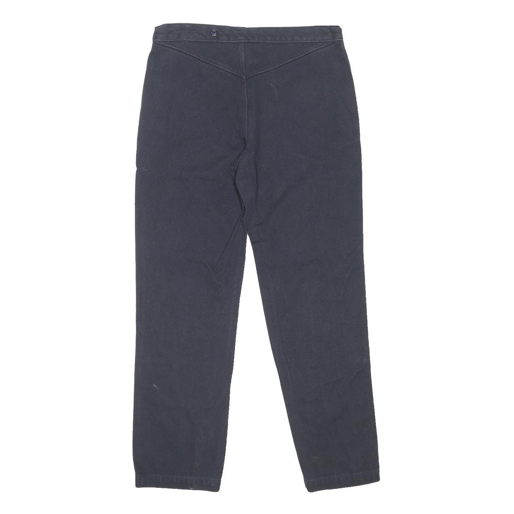 RALPH LAUREN POLO JEANS COMPANY Womens Cotton Blend Navy Blue Regular Fit