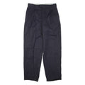 Womens Trousers Black Regular Tapered W30 L31