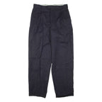 Womens Trousers Black Regular Tapered W30 L31