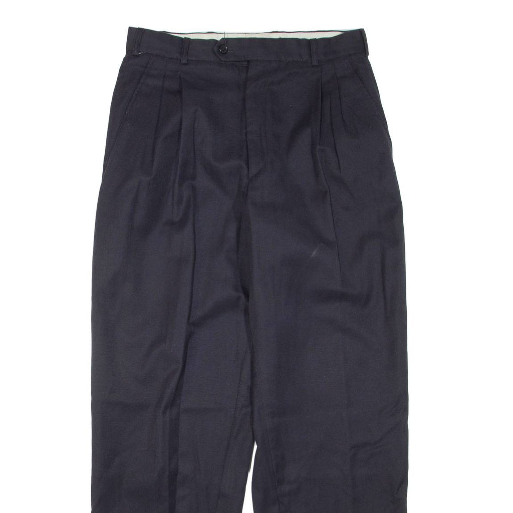 Womens Trousers Black Regular Tapered W30 L31