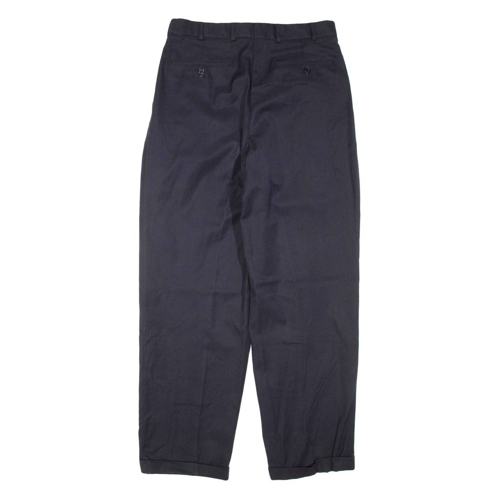 Womens Trousers Black Regular Tapered W30 L31