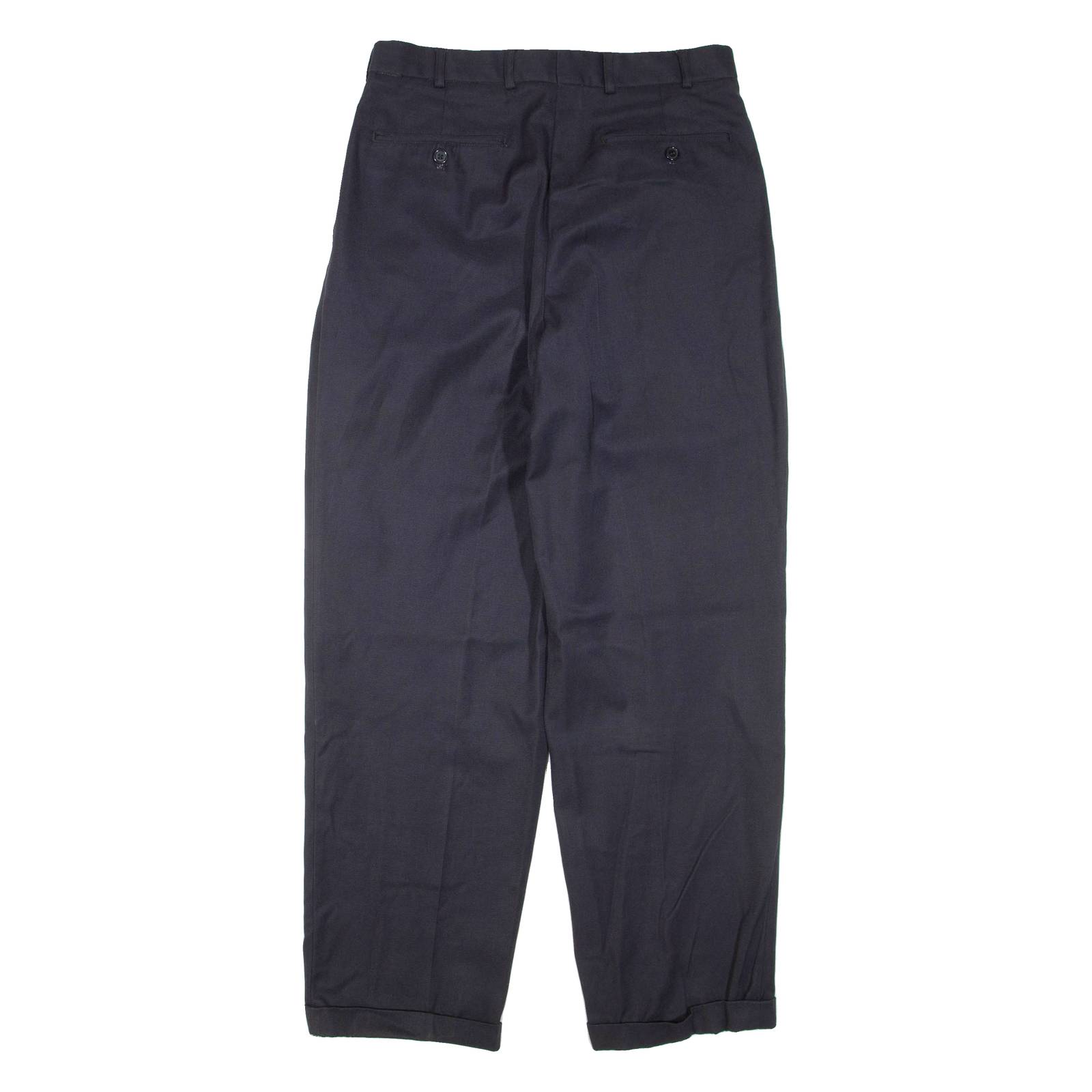 Womens Trousers Black Regular Tapered W30 L31