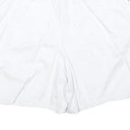 AMI Womens White Casual Cotton Blend Shorts M W30 Pocketed Zip Fly