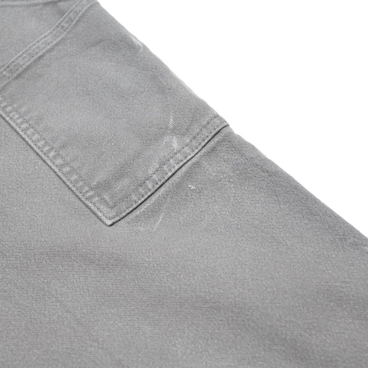 CARHARTT Mens Relaxed Fit Grey Cotton Blend Workwear Trousers W38 L30 Workwear