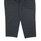 DICKIES Mens Cotton Blend Black Relaxed Straight Trousers W42 L26 Work Casual