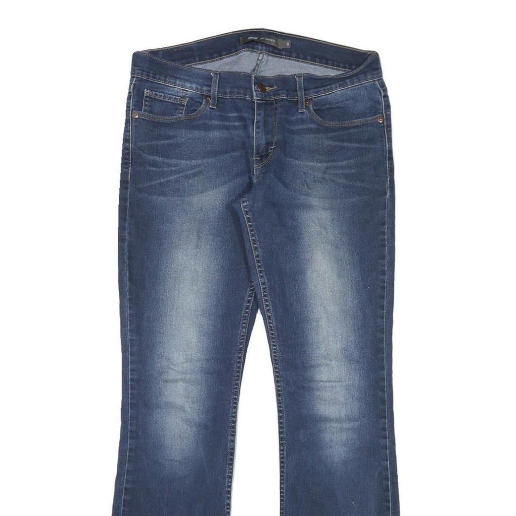 LEVI'S Mens Blue Regular Fit Straight Leg Denim Medium Wash Jeans W32 L31