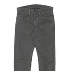 LEVI'S 502 Mens Jeans Grey Regular Straight Denim Medium W30 L26 Classic Style