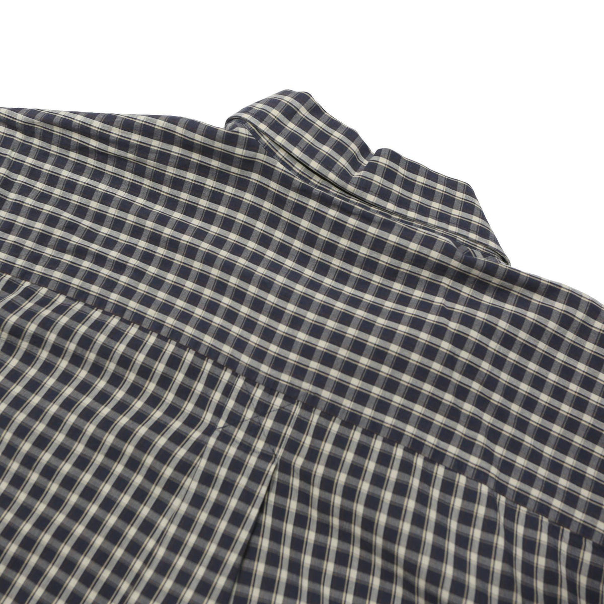 TIMBERLAND Mens Black & White Checked Shirt S Button Down Cotton Blend Casual