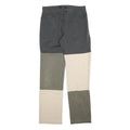MAC Mens Cotton Blend Regular Fit Colourblock Trousers W32 L36 Stylish Patchwork