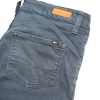 TOMMY HILFIGER Womens Jeans Blue Slim Skinny Denim Medium W30 L32 Classic Zip