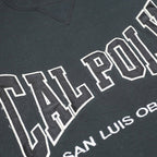 RUSSELL ATHLETIC Mens Black Cal Poly Crew Neck XL Cotton Blend Sweatshirt