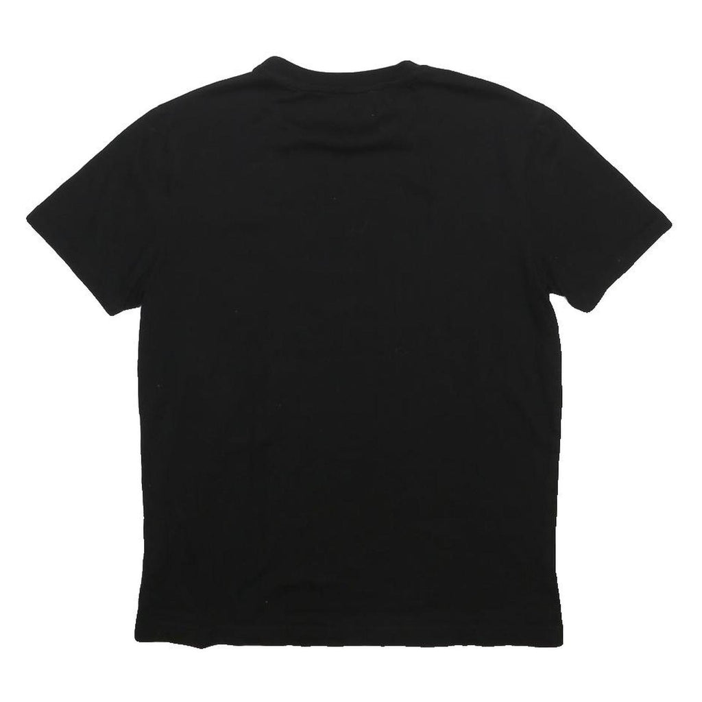 DSQUARED2 Mens Black Graphic T-Shirt M Short Sleeve Crew Neck Cotton Blend