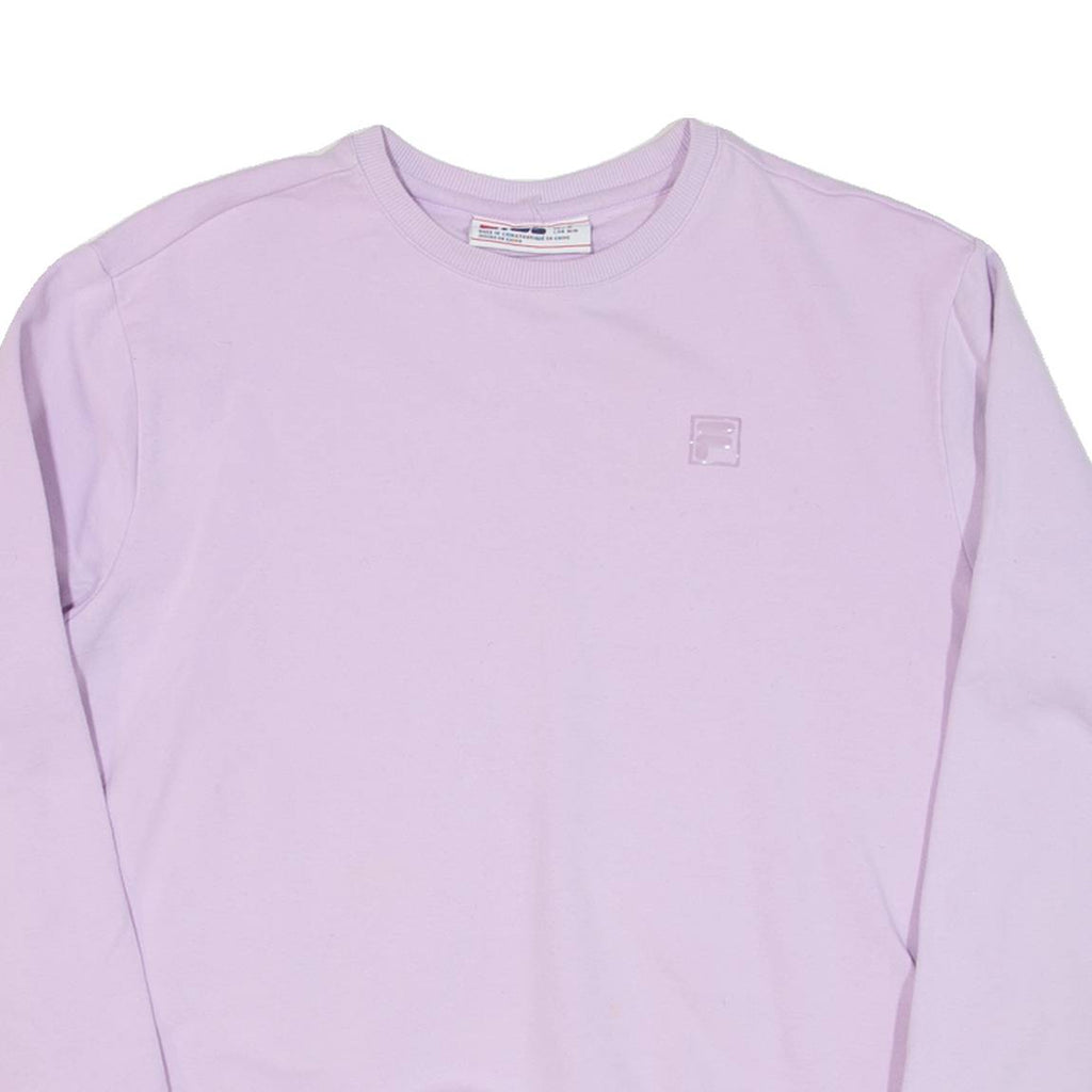 FILA Womens Sweatshirt Purple M
