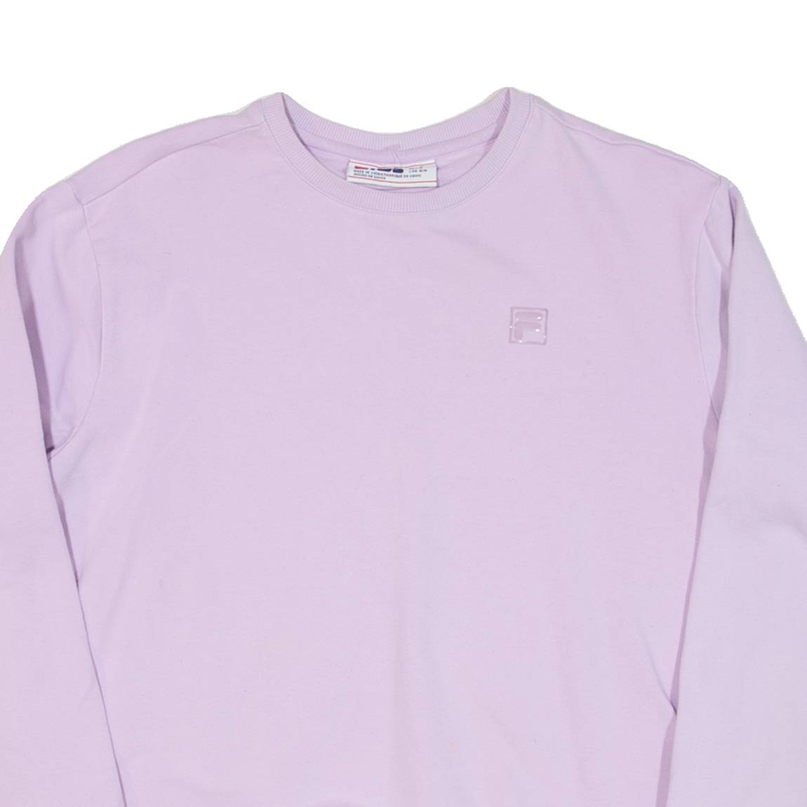 FILA Womens Sweatshirt Purple M