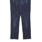 LEVI'S Womens Slim Blue Denim Jeans W26 L30 Classic Cotton Blend Zip