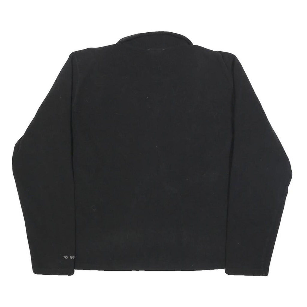 THE NORTH FACE Womens Black Plain Pullover Crew Neck Basic Knit Jumper L