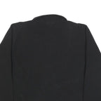 THE NORTH FACE Womens Black Plain Pullover Crew Neck Basic Knit Jumper L