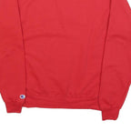 CHAMPION Mens Red Holy Names Highschool Crew Neck M Sweatshirt Cotton Blend