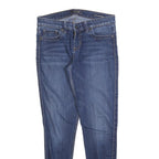 GUESS Womens Slim Blue Denim Cotton Blend Jeans W30 L28 Ultra Skinny Stylish