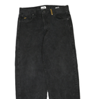 DKNY Womens Black Regular Fit Straight Denim Jeans W32 L30 Comfortable Classic
