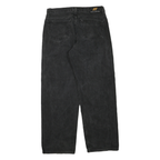 DKNY Womens Black Regular Fit Straight Denim Jeans W32 L30 Comfortable Classic