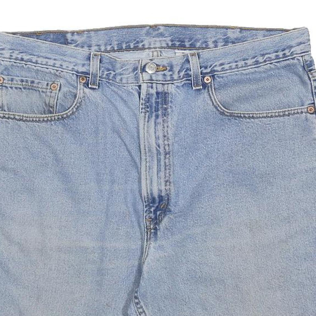 LEVI'S Mens Denim Blue Shorts L W38 Cotton Casual Classic Fit