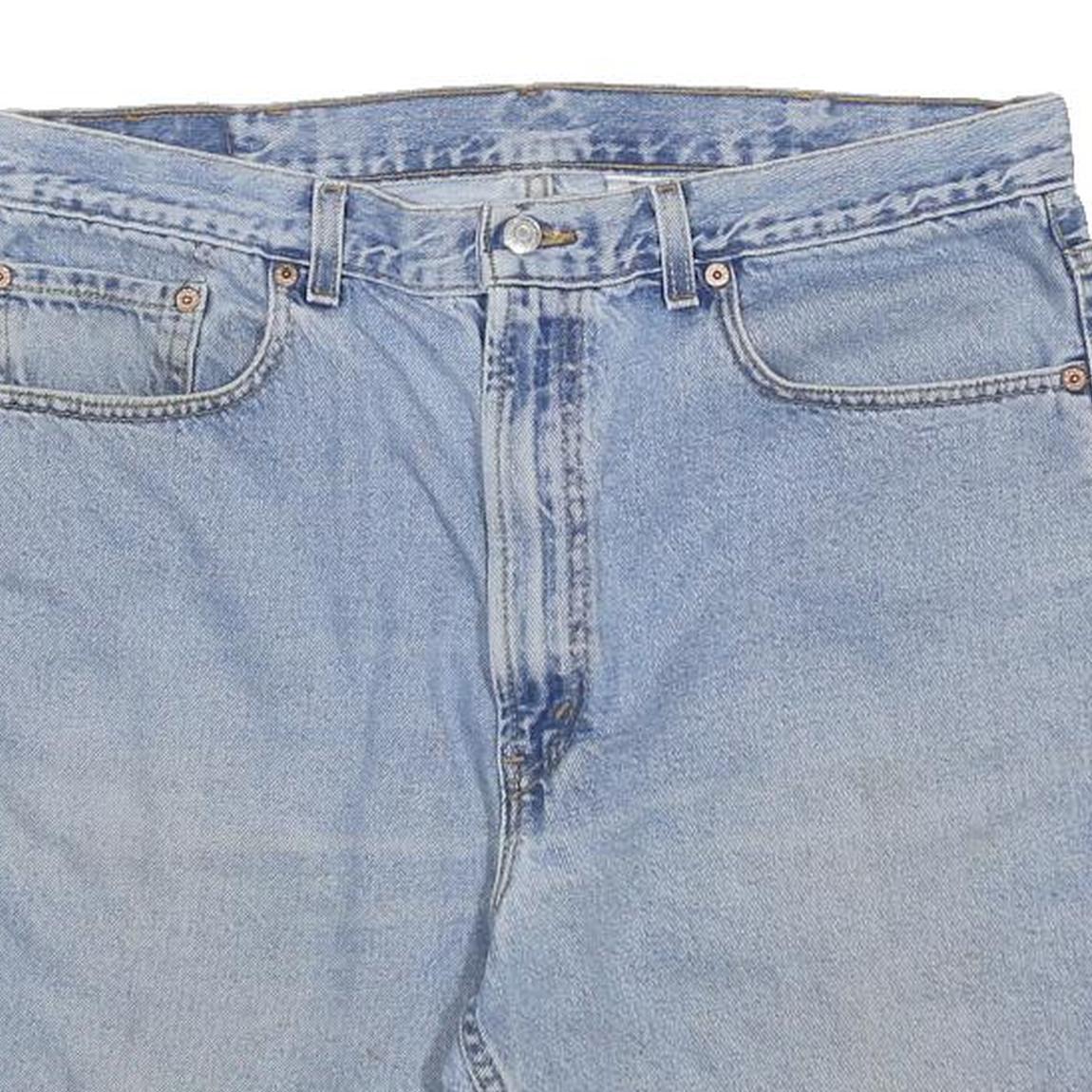 LEVI'S Mens Denim Blue Shorts L W38 Cotton Casual Classic Fit