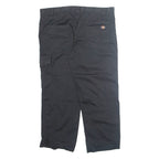 DICKIES Cargo Womens Trousers Black Regular Tapered W38 L27