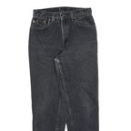 LEVI'S 550 Tapered Womens Jeans Black Relaxed Tapered Denim Medium W26 L30