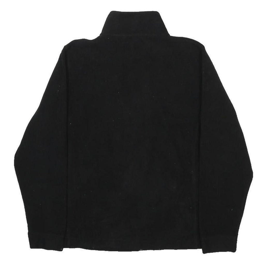 WOOLRICH Womens Black Jacket M Polyester Zip Plain Casual Lightweight