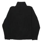 WOOLRICH Womens Black Jacket M Polyester Zip Plain Casual Lightweight