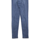 LEVI'S 721 Womens Slim Blue Denim Medium Woven Jeans W26 L30 Classic Zip