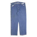 DICKIES Mens Relaxed Blue Denim Cotton Blend Jeans W40 L32 Workwear Zip Fly