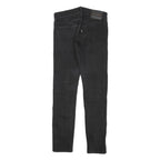 LEVI'S Line 8 Mens Jeans Black Slim Skinny Denim Raw W27 L26 Stretch Zip Fly