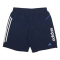 ADIDAS Mens Shorts Navy Blue Casual Polyester M W30 Sports Logo