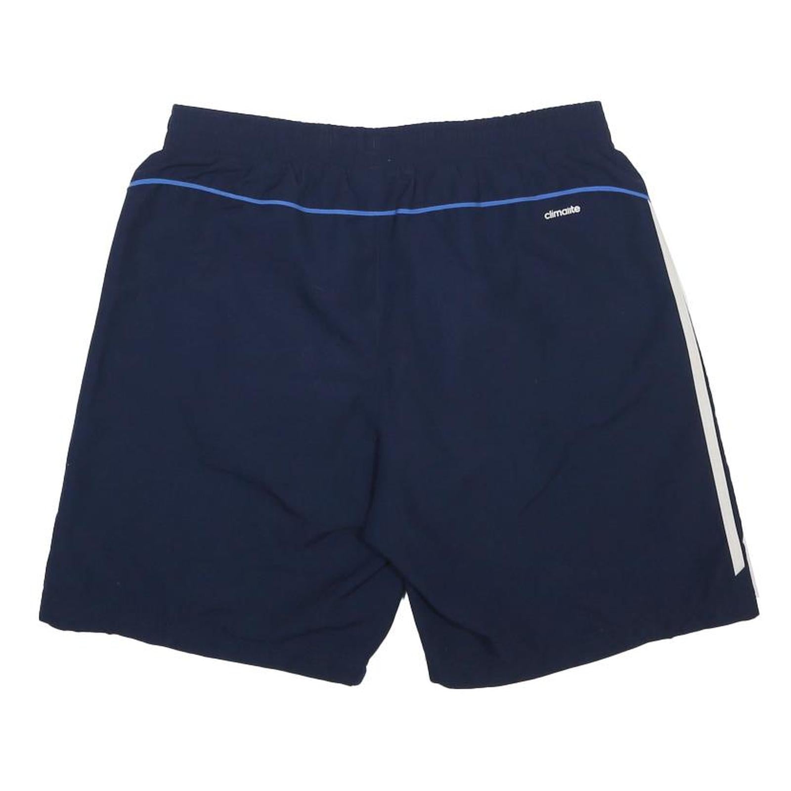 ADIDAS Mens Shorts Navy Blue Casual Polyester M W30 Sports Logo