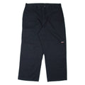DICKIES Workwear Mens Trousers Black Loose Tapered W38 L29