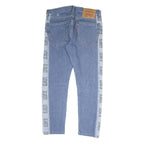 LEVI'S Big E Mens Regular Fit Straight Denim Light W30 L27 Logo Tape Detail